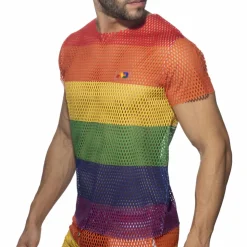 T-Shirt Rainbow Mesh Arc-en-Ciel