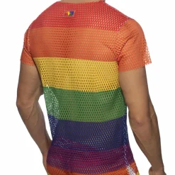 T-Shirt Rainbow Mesh Arc-en-Ciel