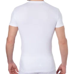 T-Shirt Shiny Logoband Blanc