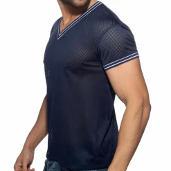 T-Shirt Slam Mesh Bleu Marine