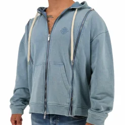 Veste à Capuche Darkroom Indigo