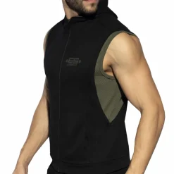 Veste Sport à Capuche First Class Noire