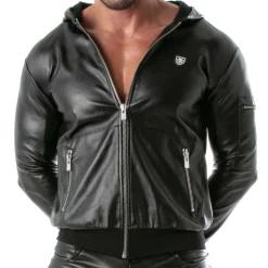 Veste Zippée à Capuche Kinky Noire