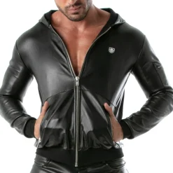Veste Zippée à Capuche Kinky Noire